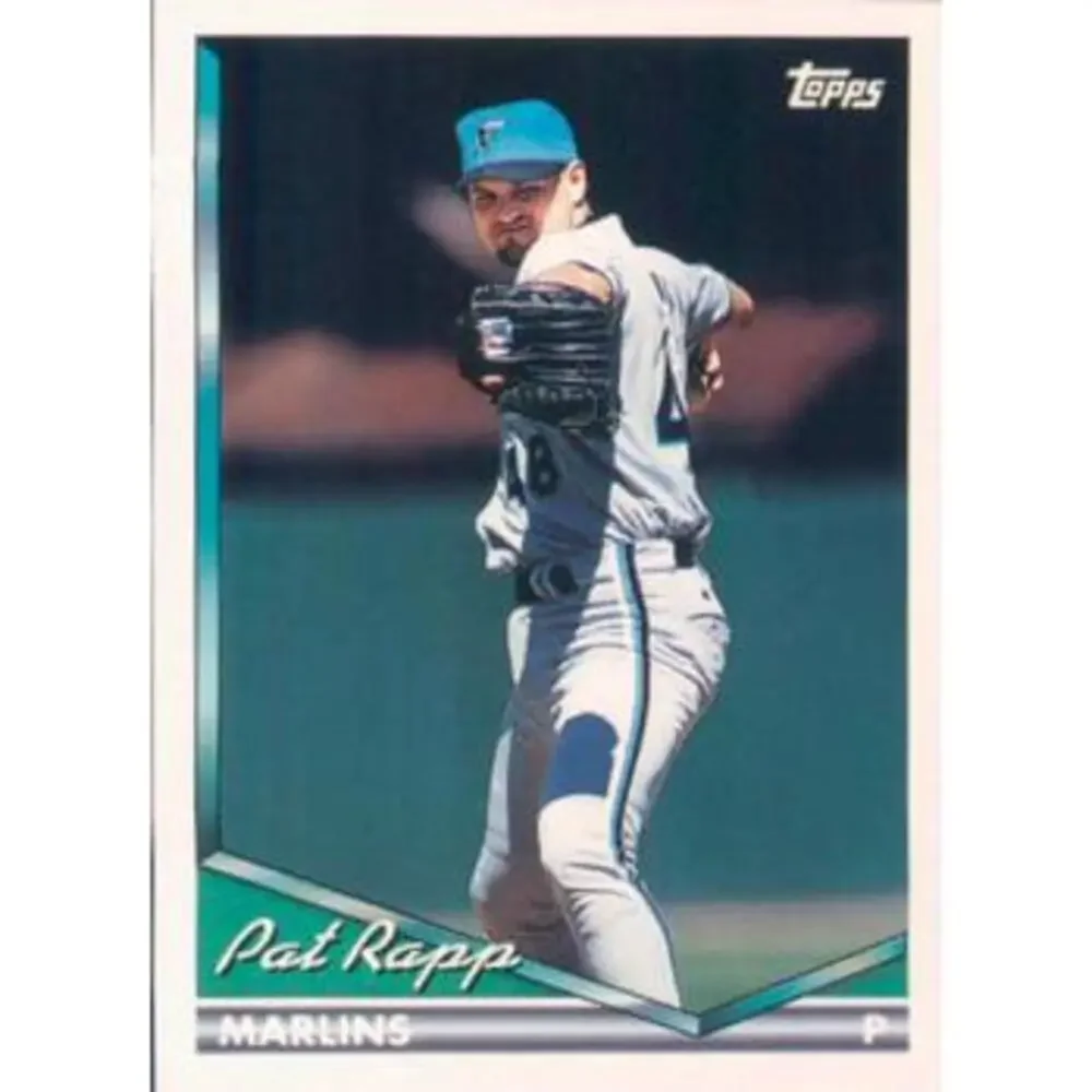 1994 Topps Pat Rapp # 227 Florida Marlins